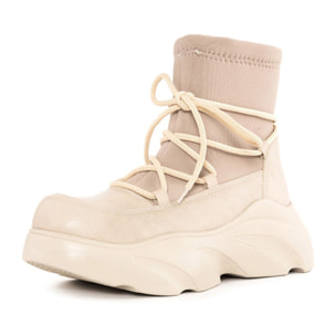 Sneaker Donna colore Beige