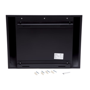 Cheminée à l'éthanol en acier laqué blanc