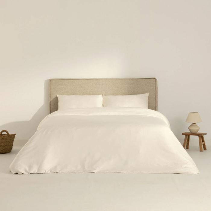 Housse de couette en popeline 120 fils Natural