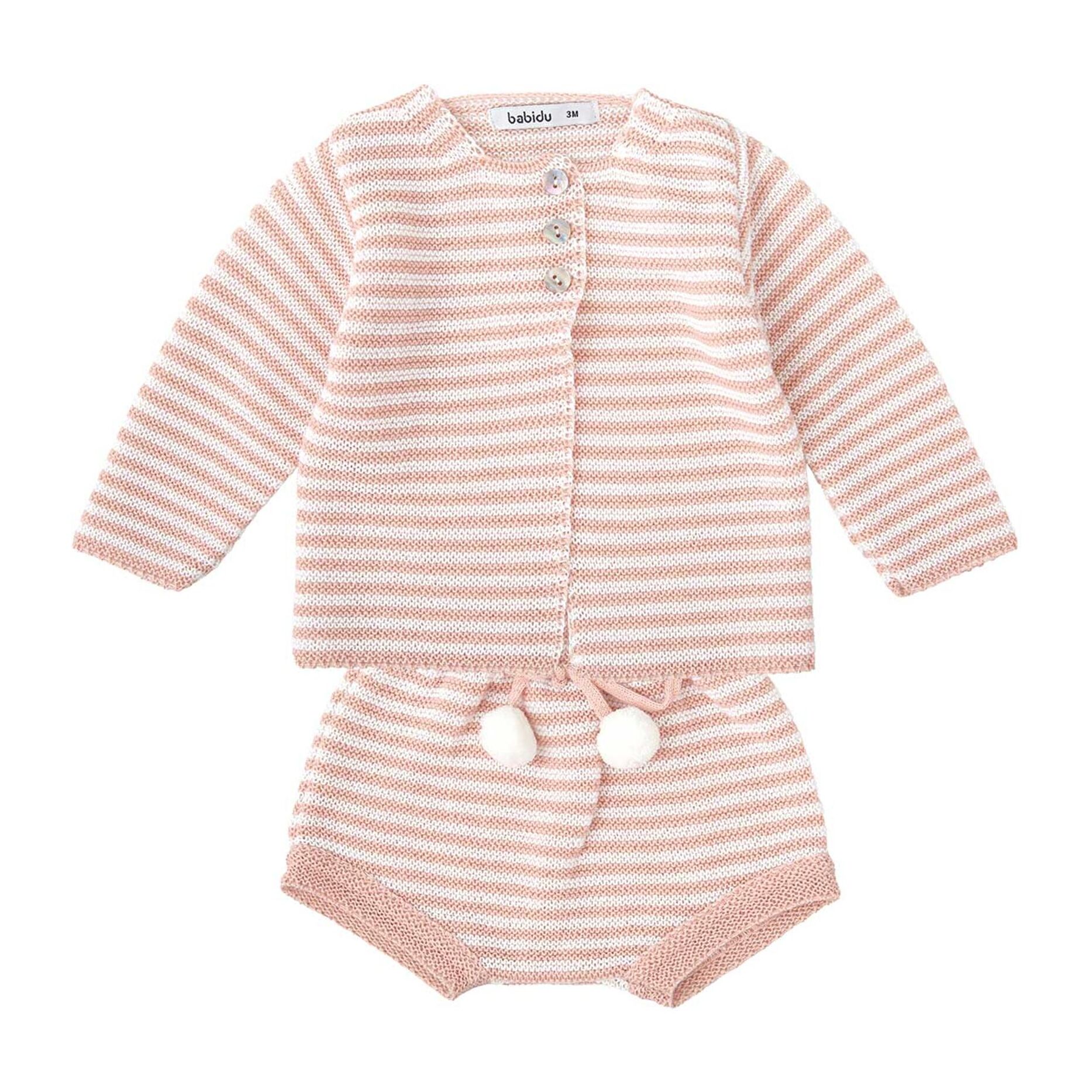 Conjunto Ranita + Chaqueta Punto Luna