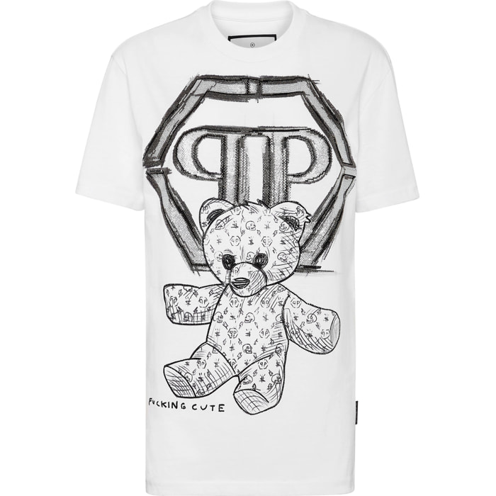PHILIPP PLEIN T-Shirt Round Neck TEDDY