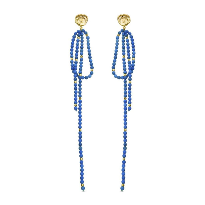 Pendientes Lux by Lux acabados oro 18k