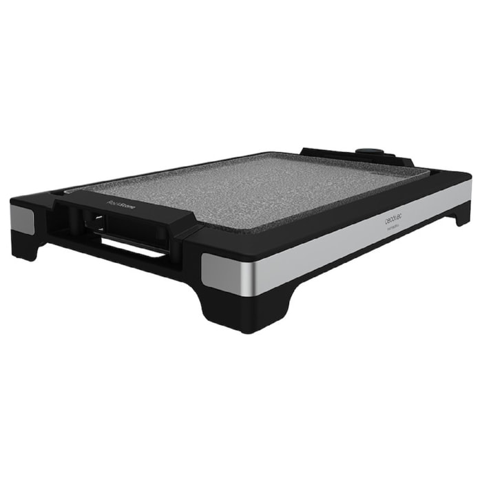 Cecotec Plancha eléctrica Tasty&Grill 2000 InoxStone. 2000 W Placa RockStone ant