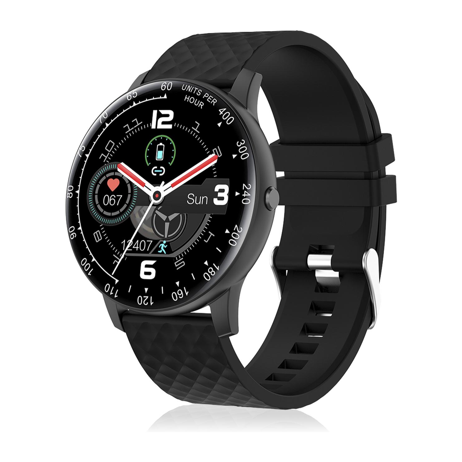 Braccialetto smart multisport H30 con cardiofrequenzimetro, quadrante personalizzabile