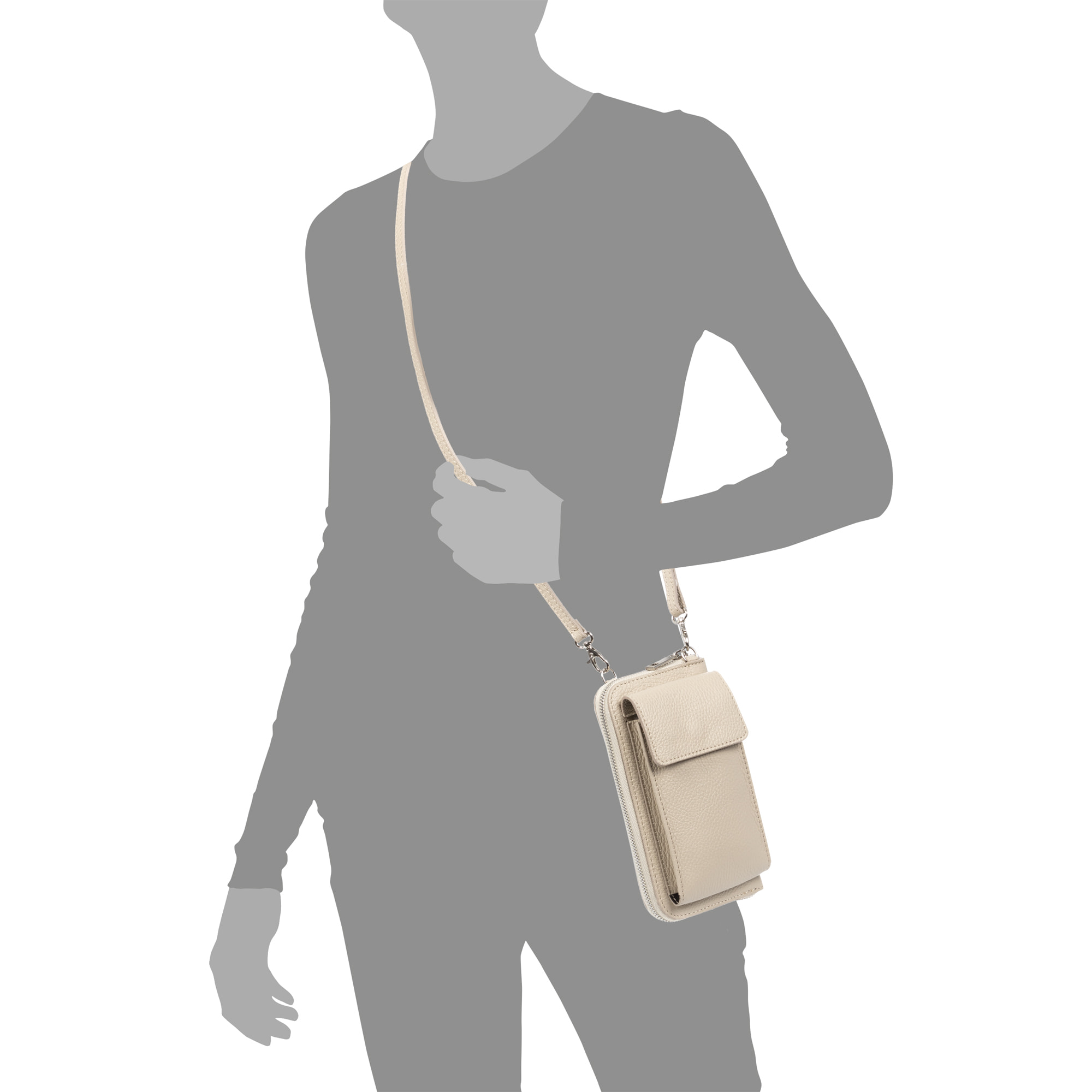 Carmina Portafoglio Donna Donna.Pelle autentica Dollaro