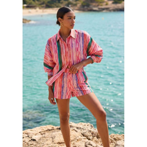 Camicia stampata in colori vivaci