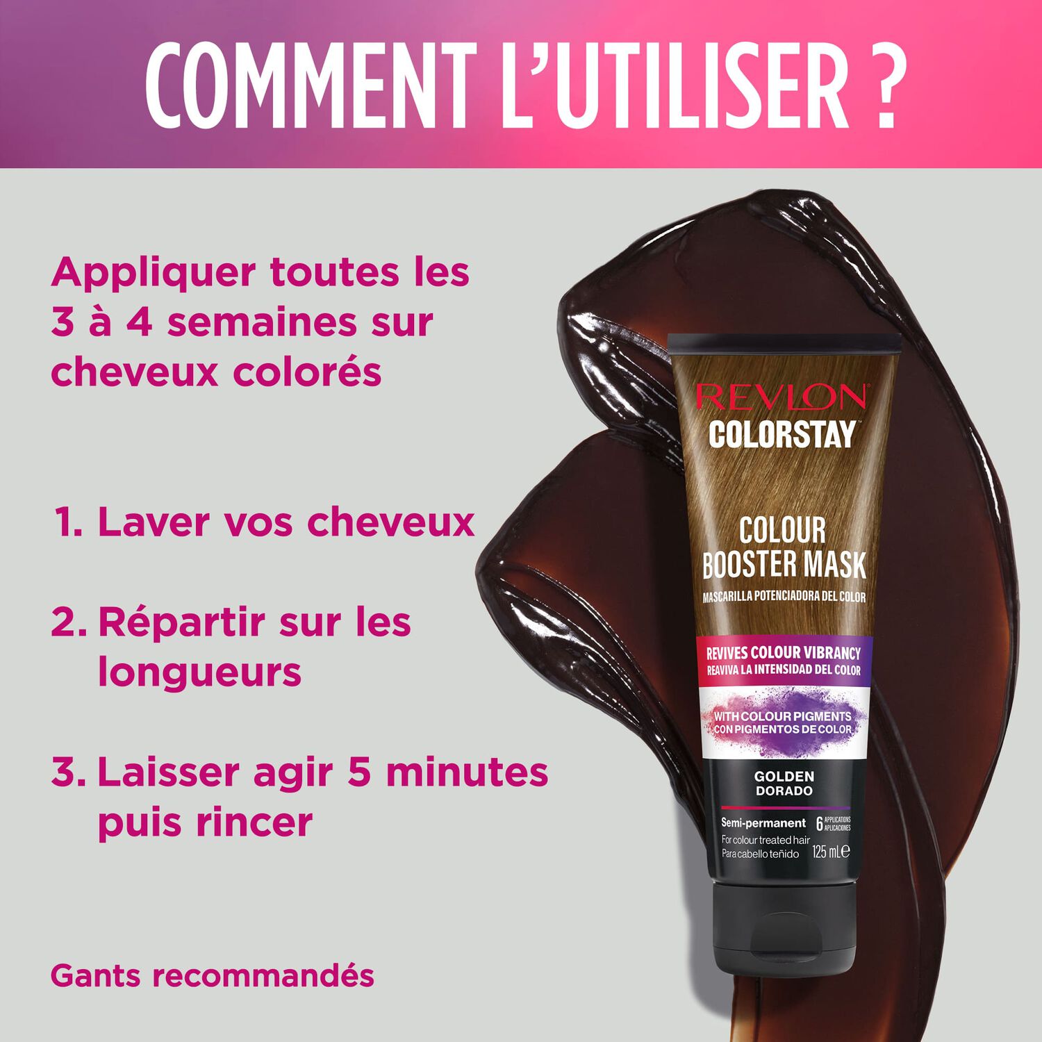ColorStay Colour Booster Mask - Coloration Temporaire en Masque