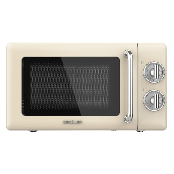 Microondas Mecánico con Grill de 20 L Proclean 3110 Retro Beige. 700 W en 6 Nive