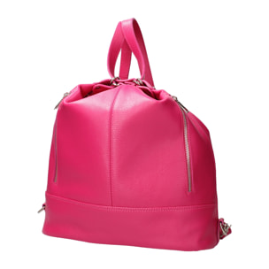 Borsa a spalla convertibile Anjelica - Vera pelle - 33.0 x 31.0 x 12.0 cm