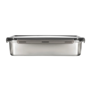 Lot de 5 boîtes rectangulaires en inox (650, 1300, 5000 ml)