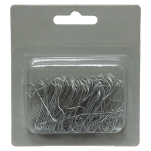 Crochets S x100 argent