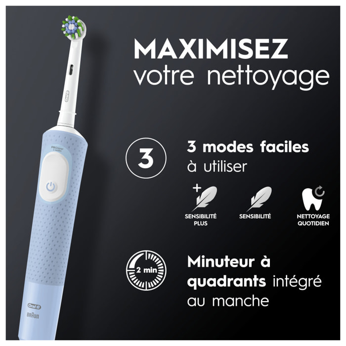 Oral-B Vitality Pro Brosse À Dents Électrique Bleue