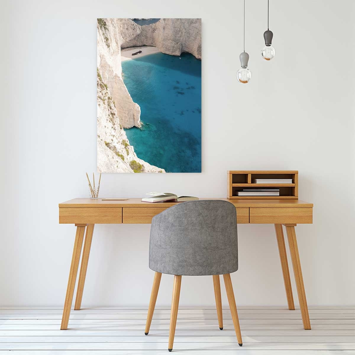 Tableau zante les cyclades Toile imprimée