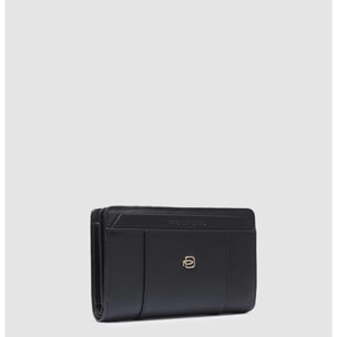 Piquadro Portafogli da con portamonete, porta carte di credito e protezione RFID