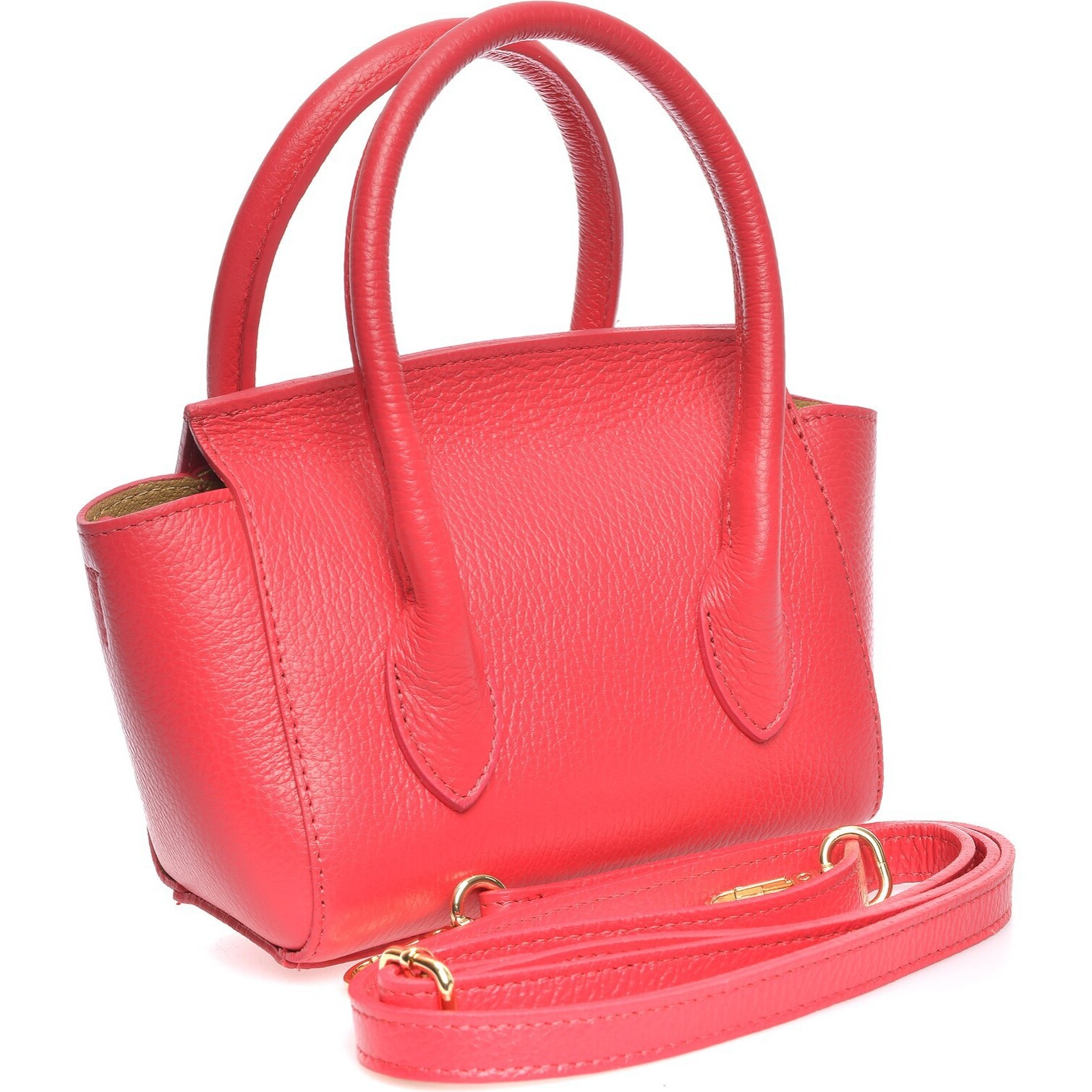 Borsa a spalla Anna Luchini Rosso