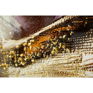 DIPINTO SU TELA LACCATO NAIROBI C/CORNICE -A- CM 52X4X102