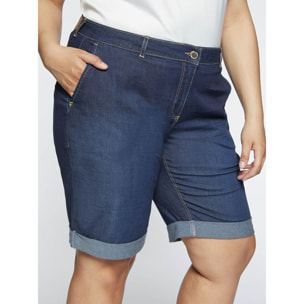 Fiorella Rubino - Pantaloni corti in denim - Blu