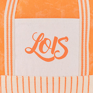 Bolso De Playa Lois Galwey Naranja