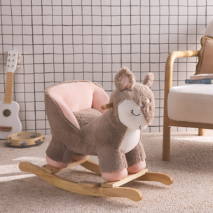 Fauteuil faon à bascule pour enfant CLEM