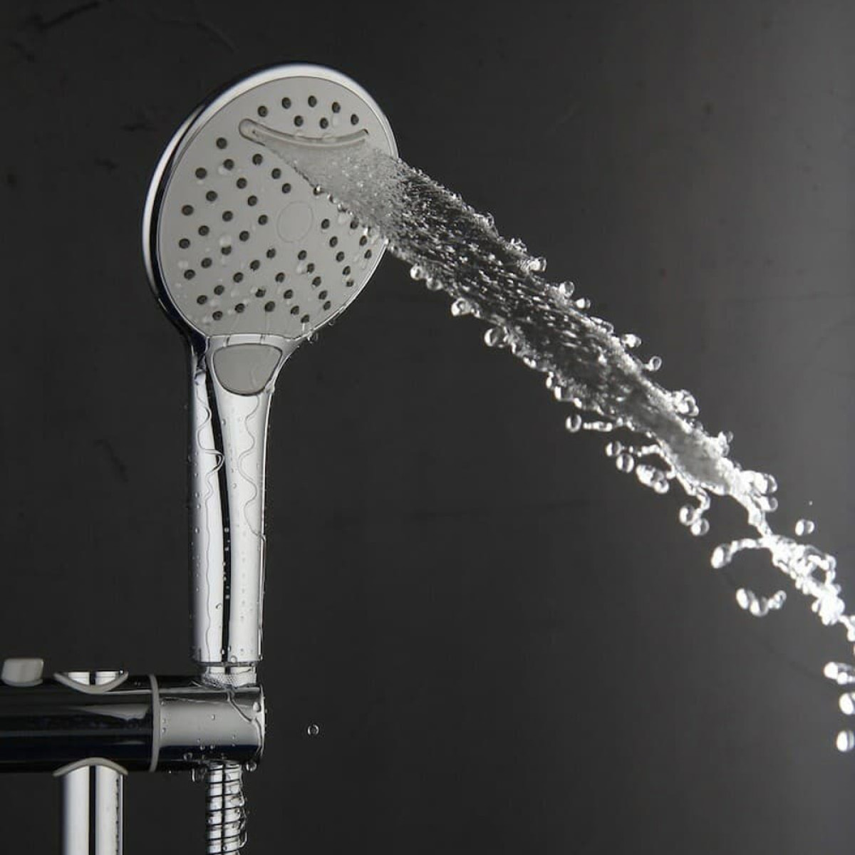 Pommeau de douche, 3 fonctions, cascade, chrome (NDSATRS)