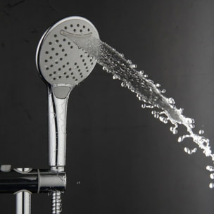 Pommeau de douche, 3 fonctions, cascade, chrome (NDSATRS)