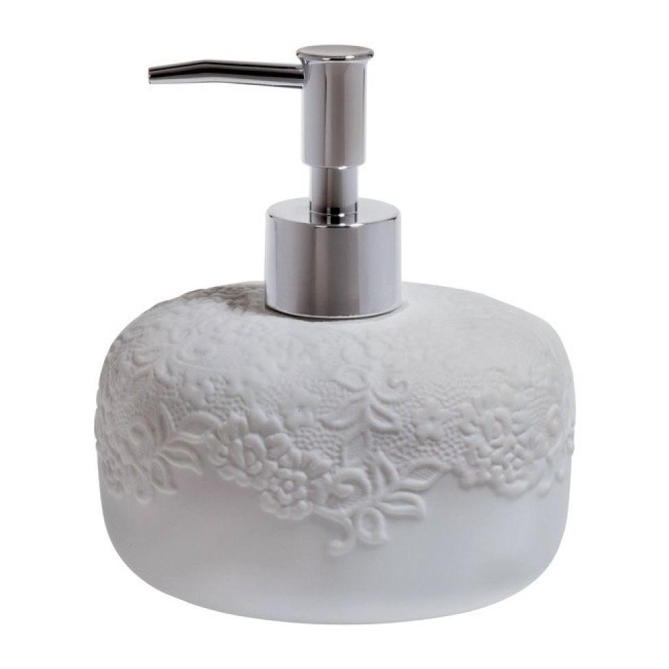 Distributeur de savon Porcelaine COSY Blanc Spirella