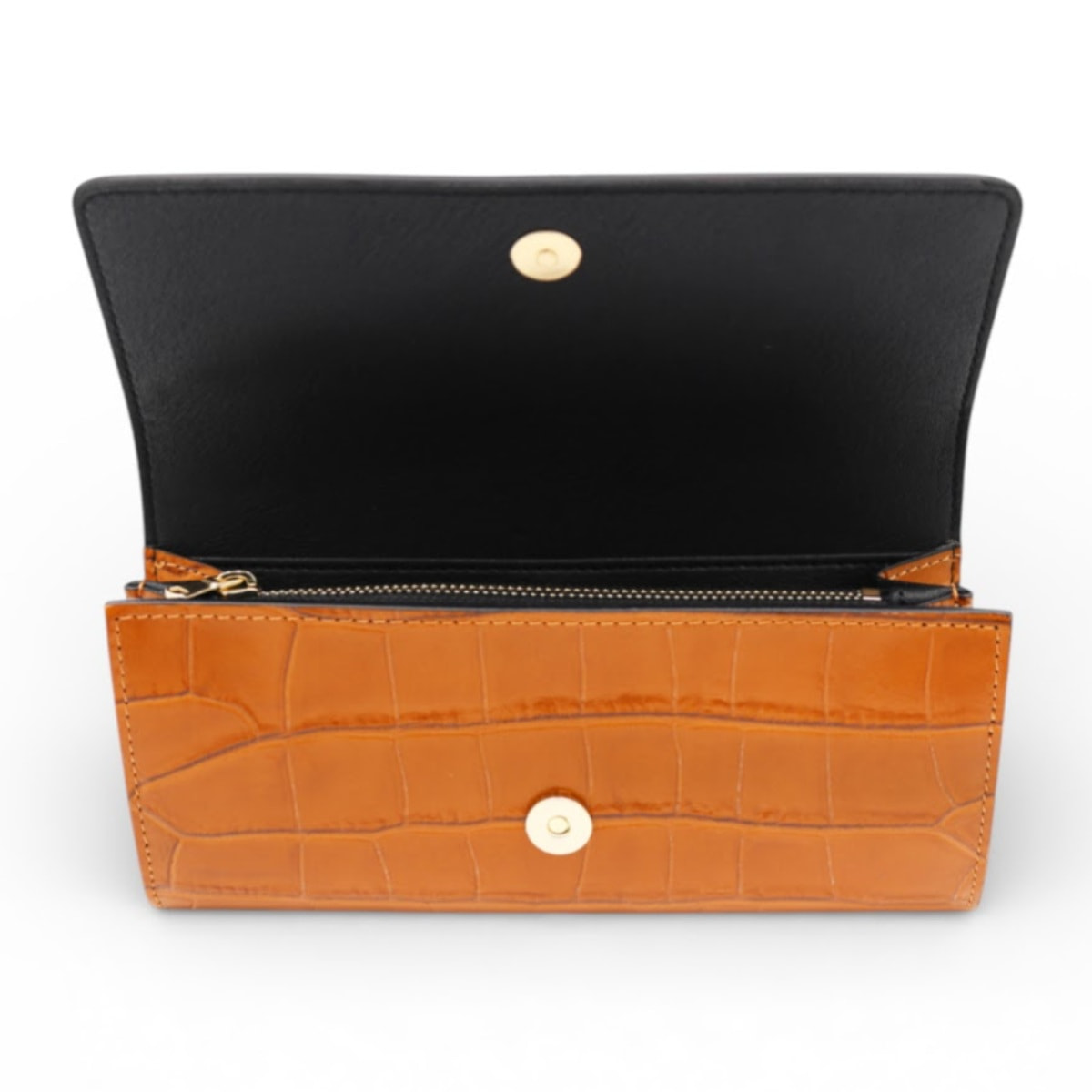 Portafoglio Cheval Firenze Cosmo Croc Cuoio