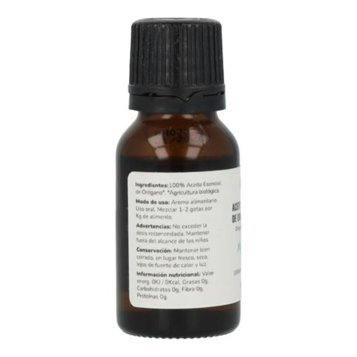 PLANETA HUERTO | Aceite Esencial de Orégano Bio 15 ml - Antioxidante, Antibacteriano y Digestivo Natural para Fortalecer el Sistema Inmunológico