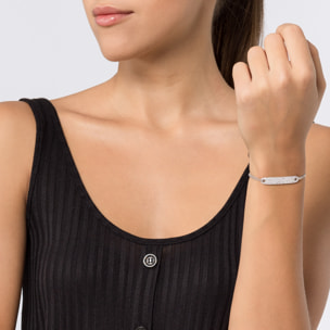 Bracciale U.S. Polo Assn. In metallo placcato rodio