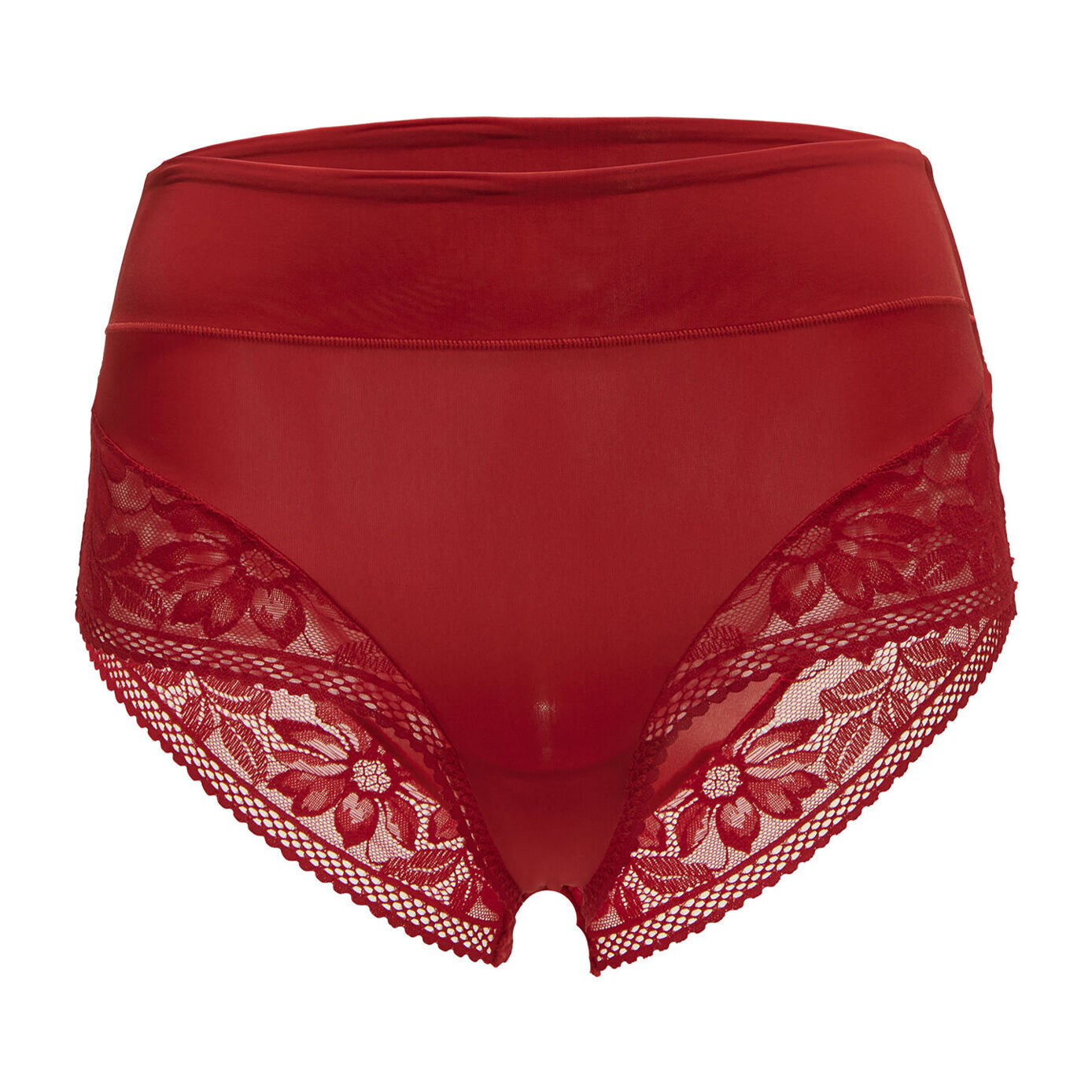 Slip Lace High Waist Brief