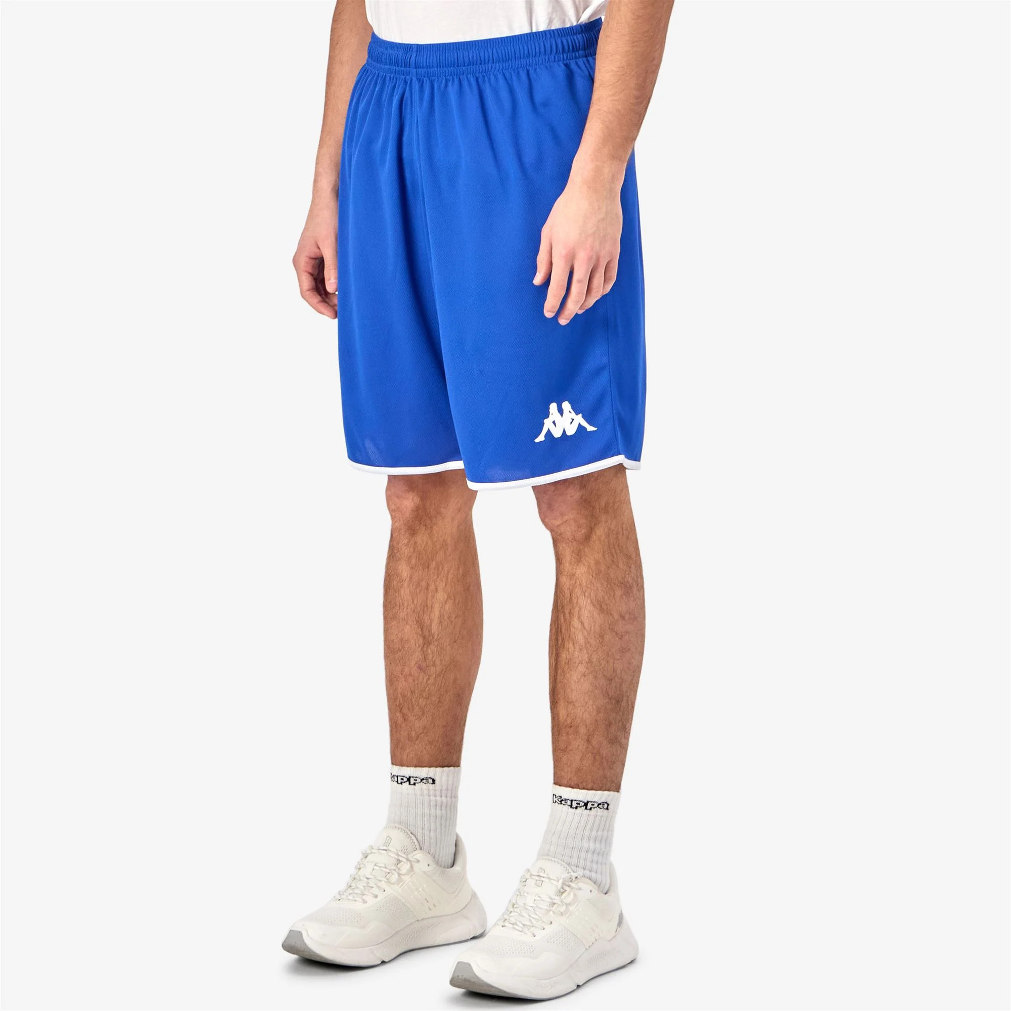 Kappa - Pantaloni Corti Uomo Blu - Kappa4Basket Dumpo