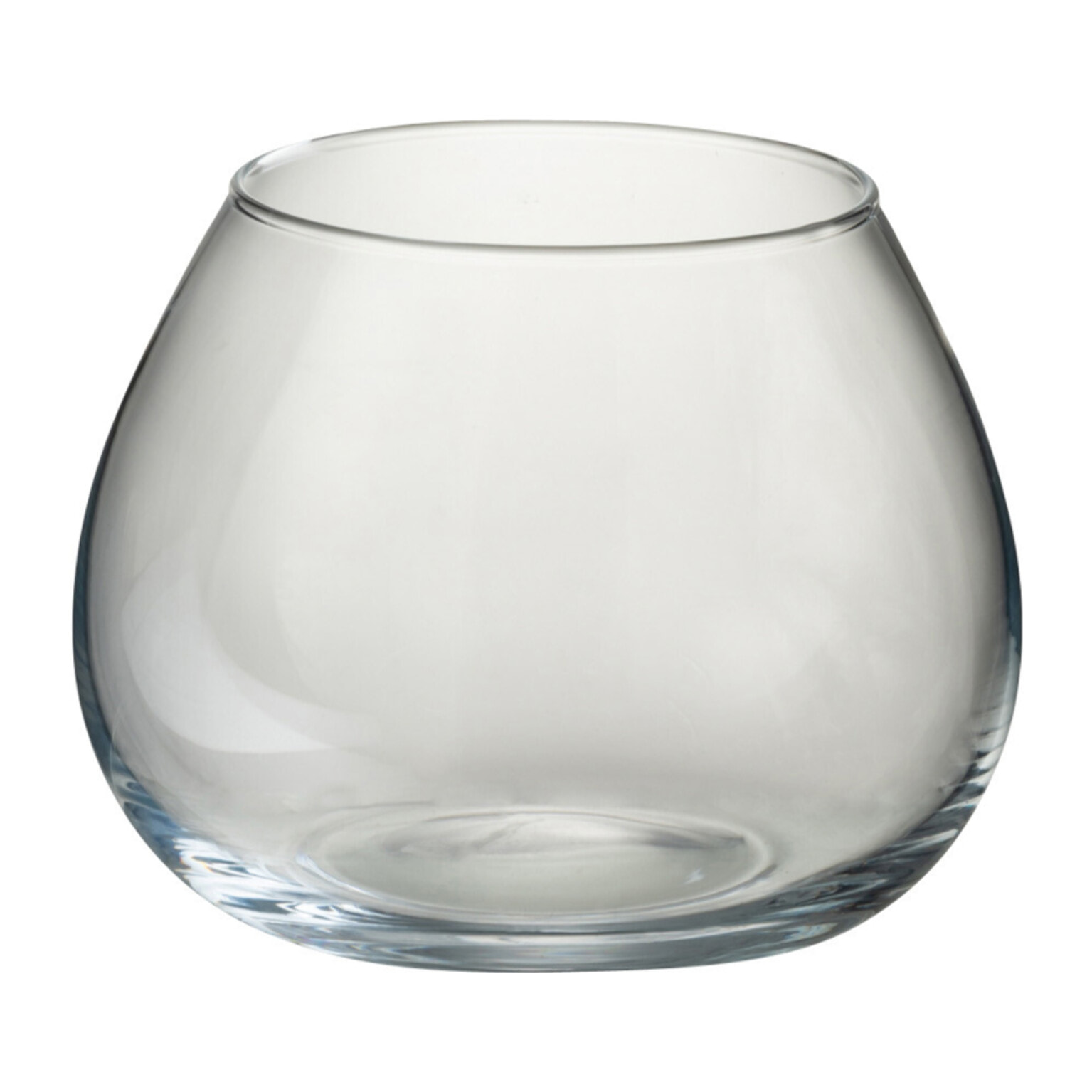 J-Line Vase Fie Verre Transparent Small