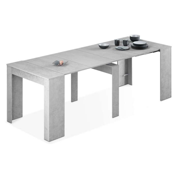 Mesa consola extensible Denis Cemento