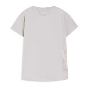 T-shirt Bambina Regular Fit con Logo FREDDY in Strass
