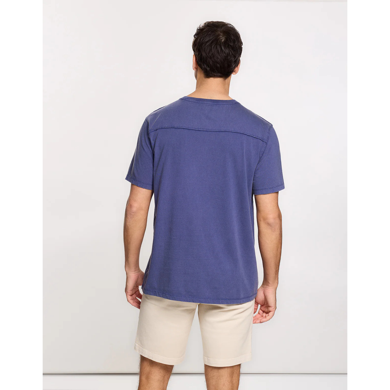 Camiseta Manga Corta Azul Marino - Nurea