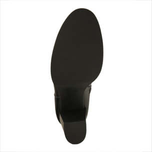 Stivaletti in simil pelle con tacco comodo