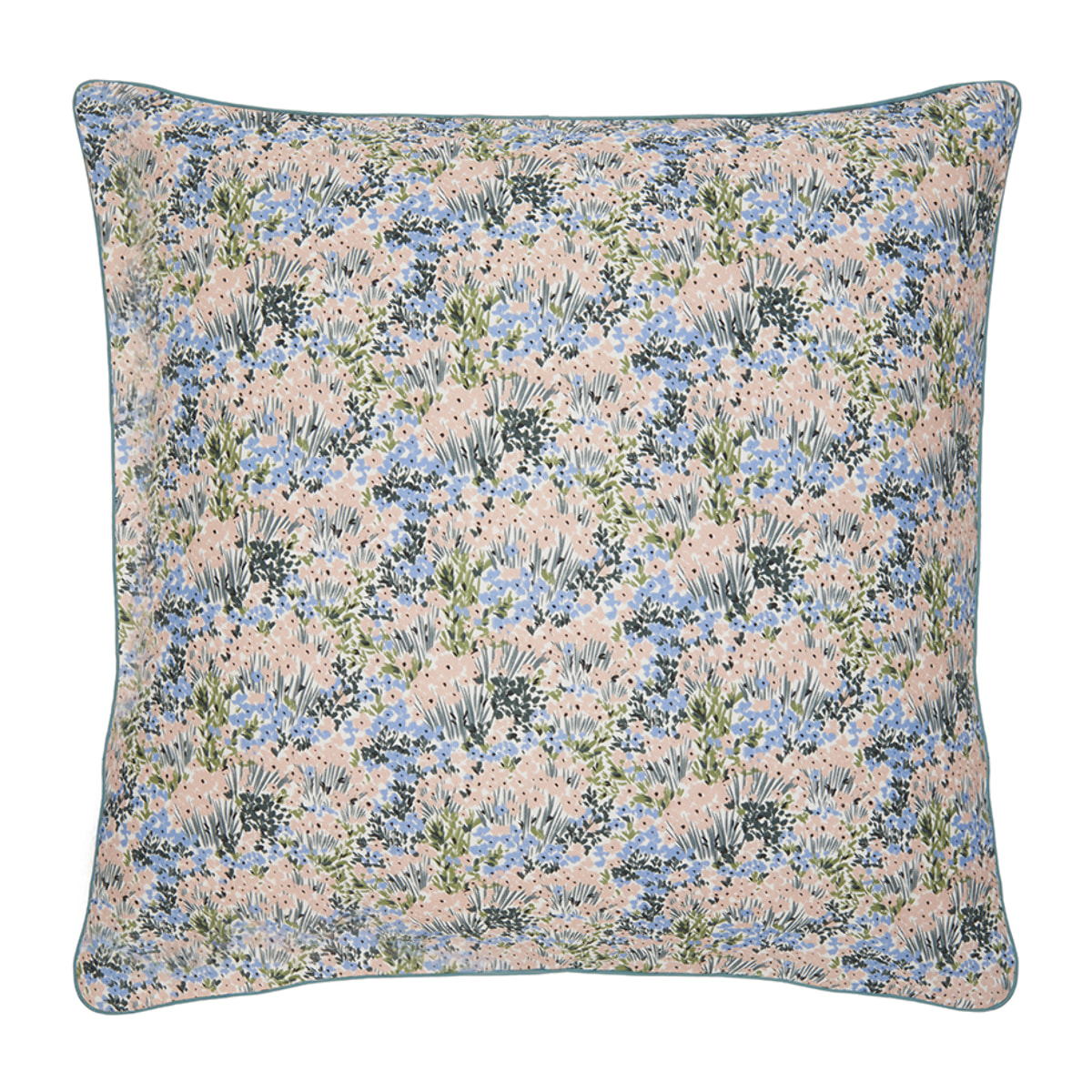 Taie d'oreiller imprimée en percale de coton, BOSQUET, Multicolore