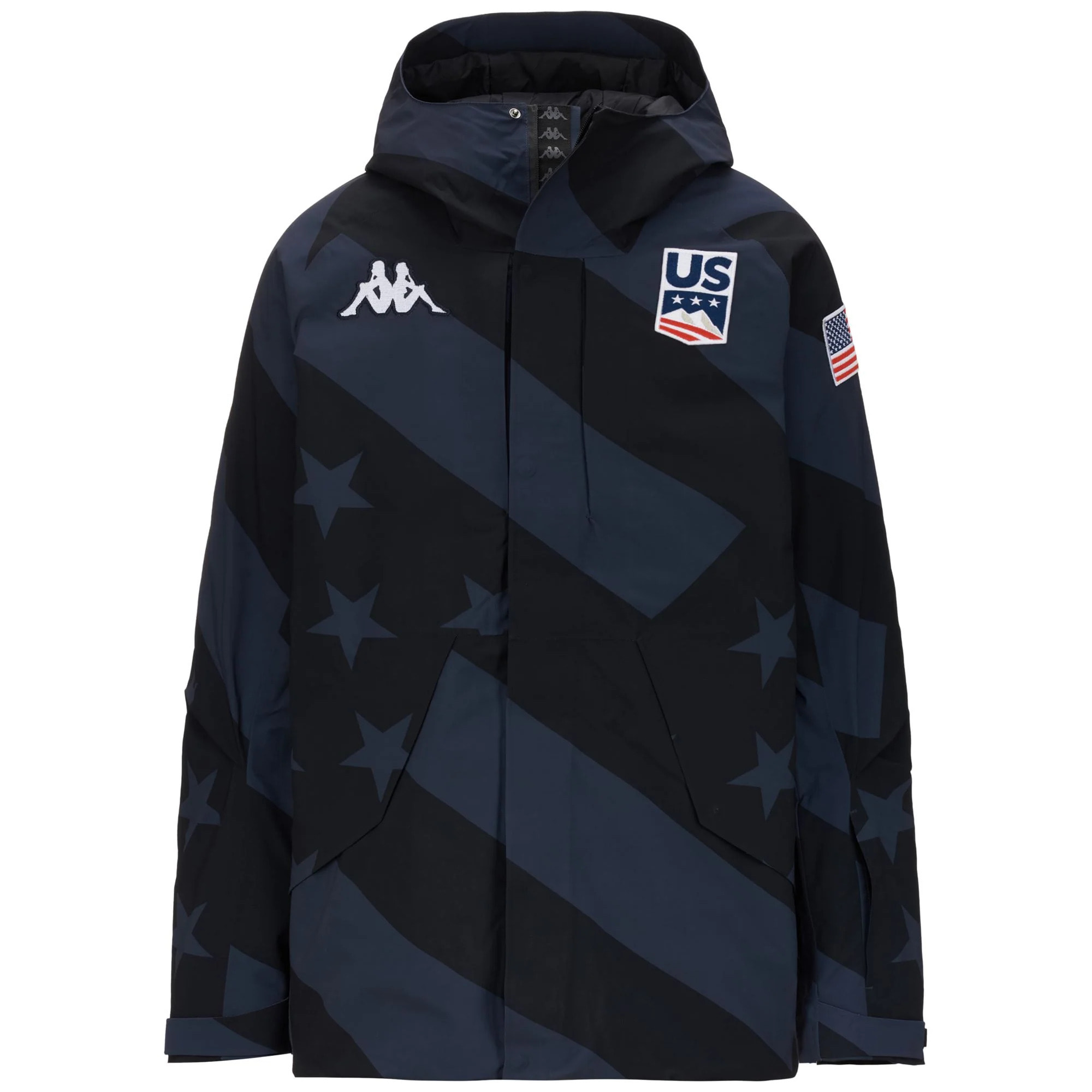 Kappa - Giacche Uomo Donna Blu - 6Cento 640Sg Us