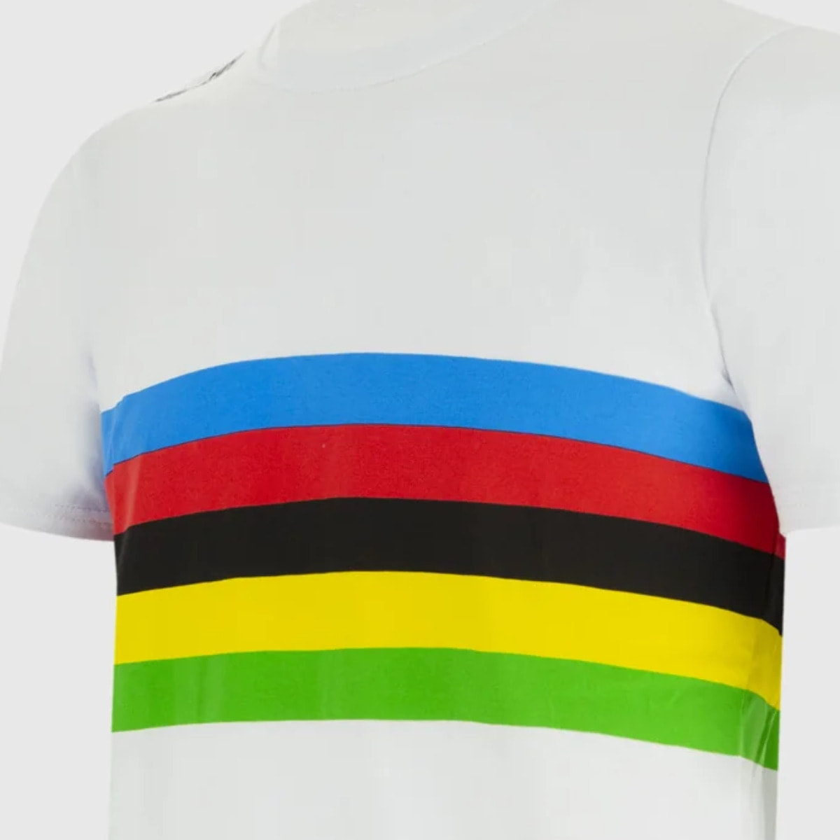 Uci World Champion Rainbow Stripes T-shirt - Print