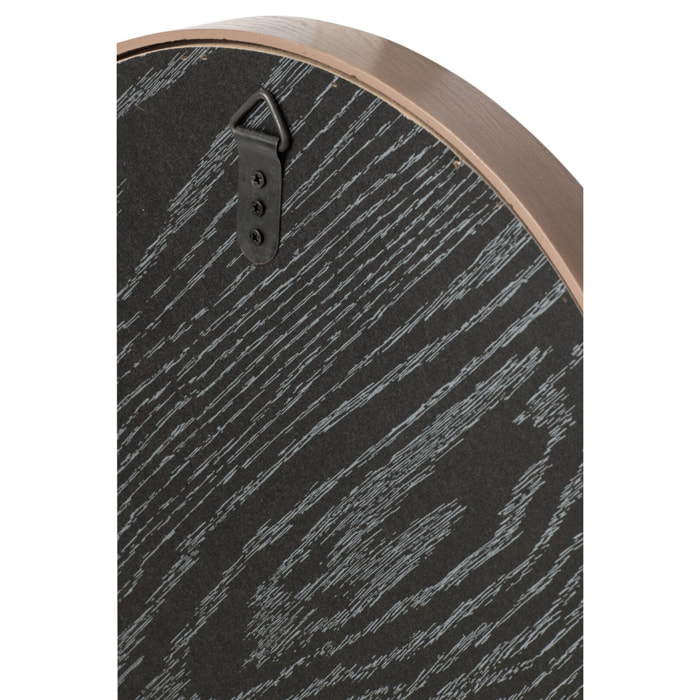 J-Line Set de 3 objets muraux ronds - MDF - vert olive