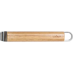 Poignée amovible COOKUT LA MERVEILLEUSE  INOX - CHENE