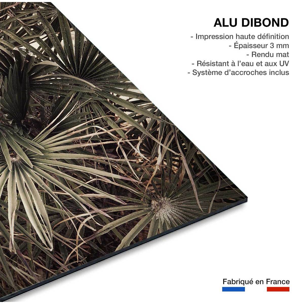 Tableau tropicana mood Tableau alu Dibond