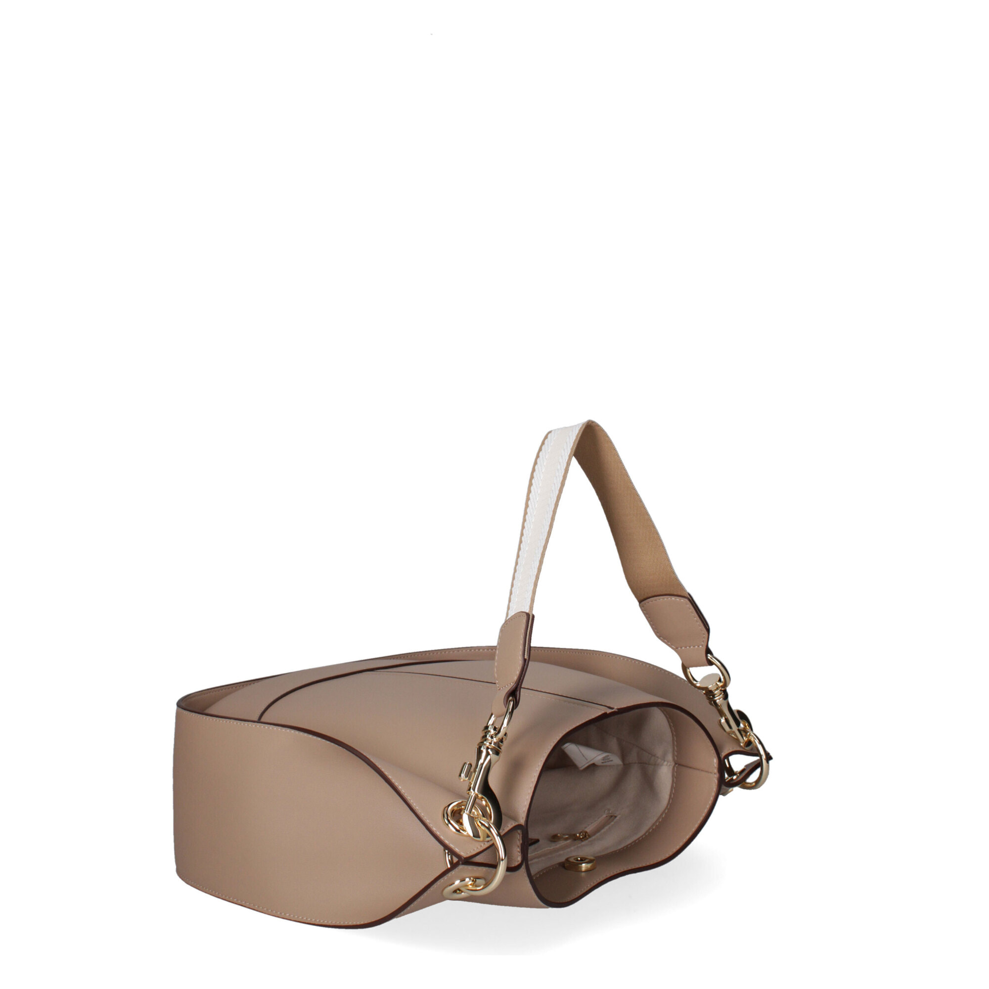 Borsa a spalla da donna 100% recycled leather 100% recycled leather 30x26x10 cm