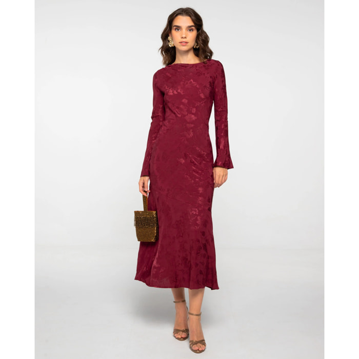 Vestido midi sin mangas