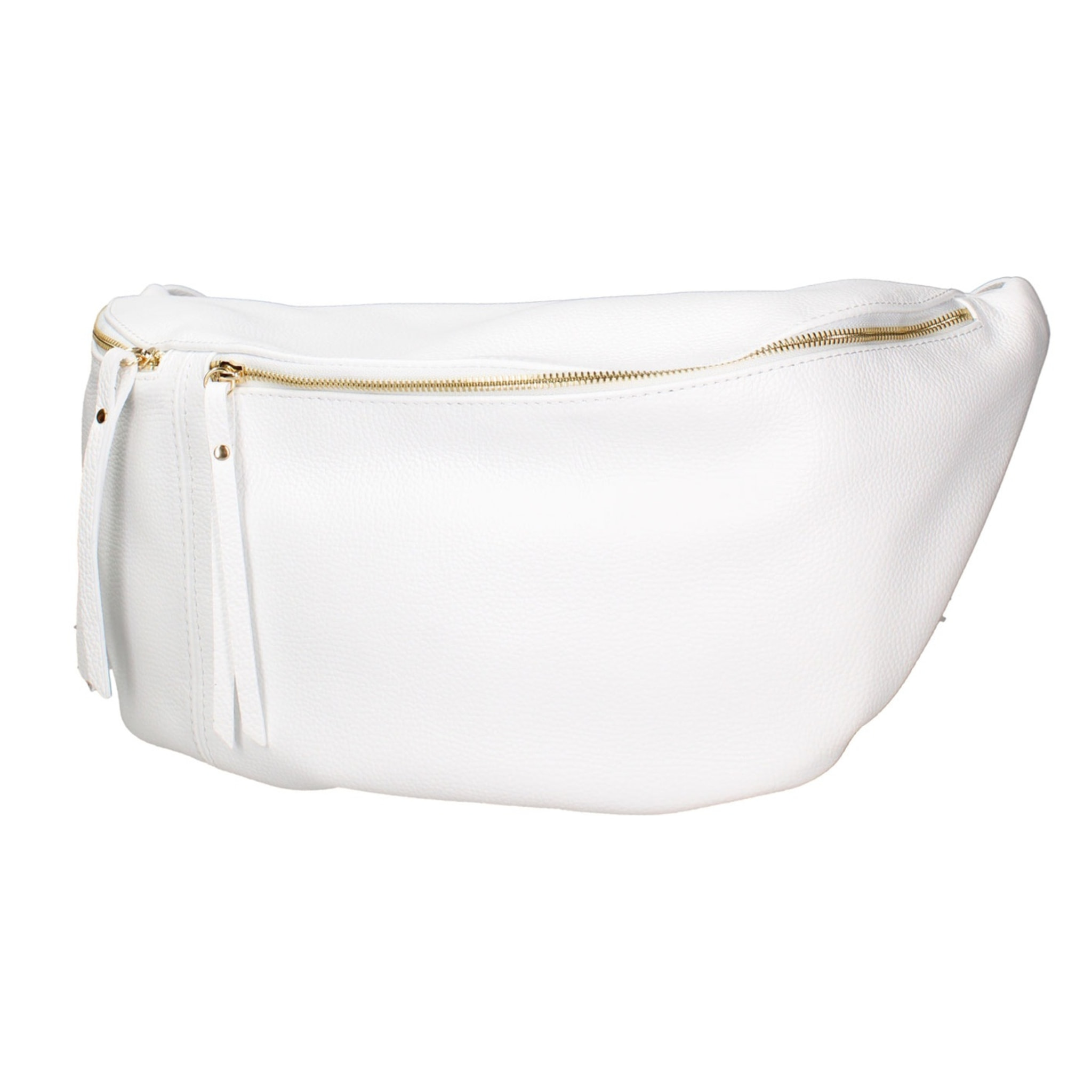 Borsa a tracolla da donna Made in Italy - Modello Caelia Plus - 100% pelle - 47.0 x 28.0 x 2.0 cm