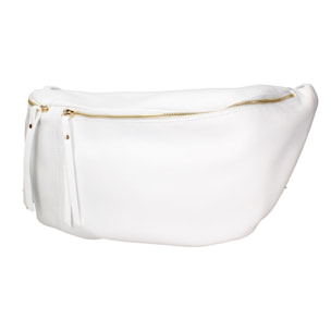 Borsa a tracolla da donna Made in Italy - Modello Caelia Plus - 100% pelle - 47.0 x 28.0 x 2.0 cm