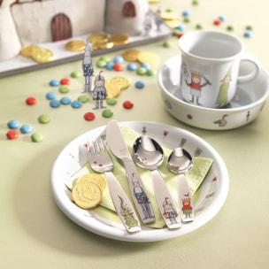 4-pcs, Couverts pour enfants, Argent