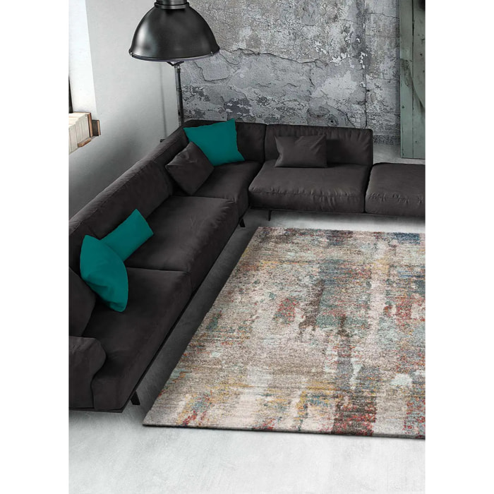 Alfombra abstracta Amira multicolor, varias medidas disponibles