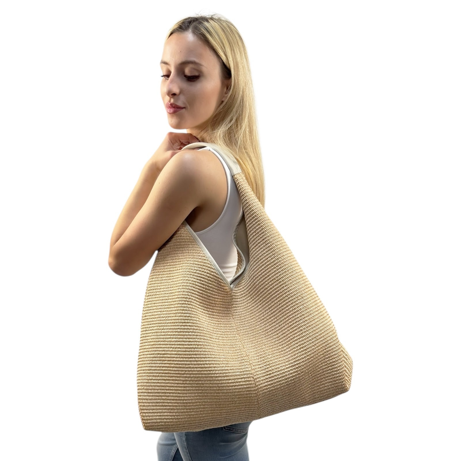 Borsa a spalla Cheval Firenze Iris S/S Beige