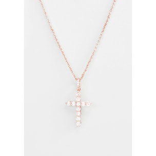 Collana U.S. Polo Assn. In metallo placcato oro rosa